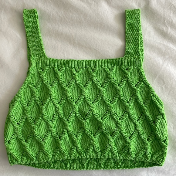 Zara | Green Top - Picture 2 of 2